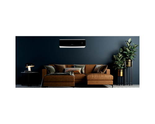 Настінна спліт-система (кондиціонер) GREE Lomo Inverter GWH12QC-K6DND2F/I Black