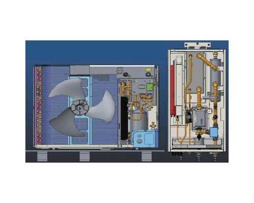 Тепловий насос повітря-вода Gree Versati III GRS-CQ16.0Pd/NhH-E