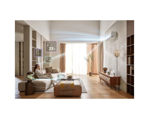 Інверторна настінна спліт-система (кондиціонер) LG Ai Air Fit Deluxe H18S1D