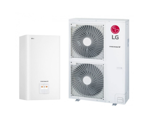 Тепловий насос повітря-вода LG Therma V 12 кВт HU121MA.U33 / HN1616 NK3