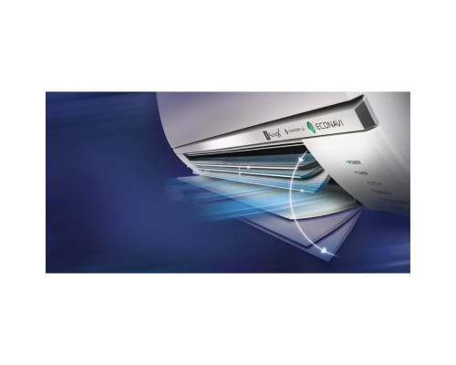 Інверторна настінна спліт-система (кондиціонер) Panasonic Deluxe CS-E24RKDW/CU-E24RKD