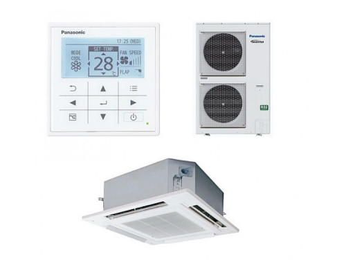Касетна спліт-система (кондиціонер) Panasonic PACi Elite S-140PU2E5B/U-140PZH2E5/CZ-KPU3W/CZ-RTC5B
