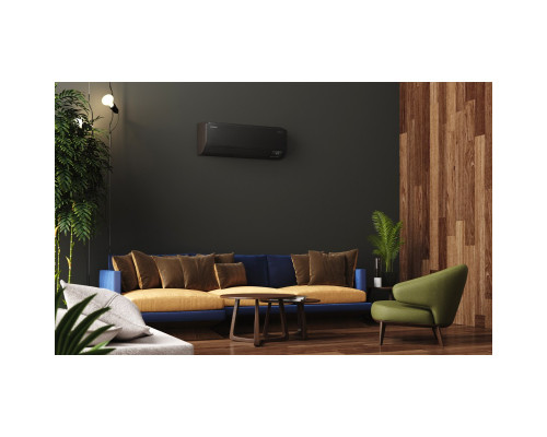 Інверторна настінна спліт-система (кондиціонер) Samsung GEO Wind Free Mass Wi-Fi (Black Diamond) AR12BXFAMWKNUABDK