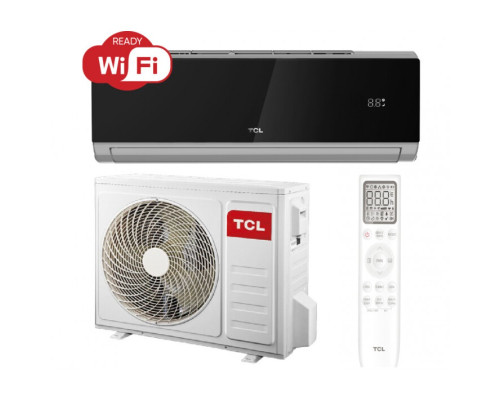Настінна спліт-система (кондиціонер) TCL TAC-12CHSD/XA82I Grey-Black Inverter R32 Wi-Fi Ready