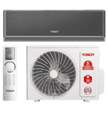 Інверторна настінна спліт-система (кондиціонер) TTOSOT Naomi Black Mysterious GD-18RB