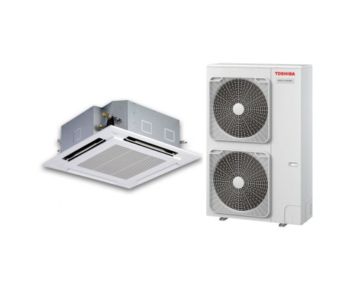 Касетна спліт-система (кондиціонер) Toshiba RAV-RM1601UTP-E / RAV-GM1601ATP-E / RBC-U31PGP(W)-E