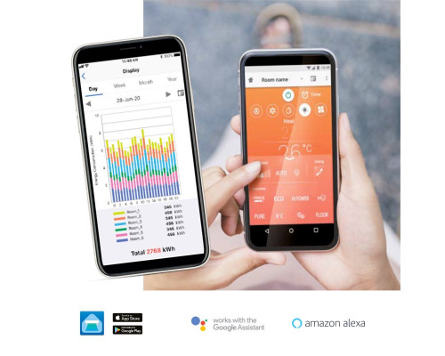 Інверторна настінна спліт-система (кондиціонер) Toshiba Seiya Classic RAS-B07B2KVG-E/RAS-07B2AVG-E