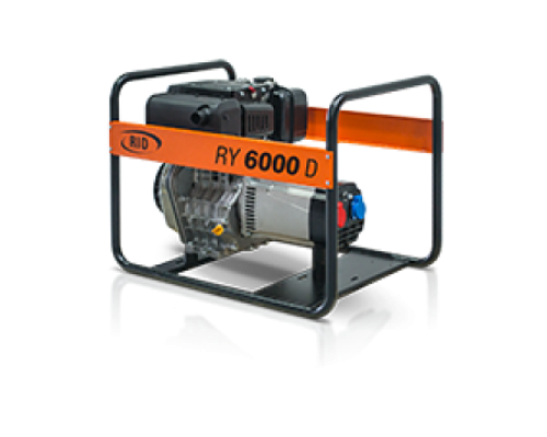 ПЕРЕНОСНИЙ ДИЗЕЛЬНИЙ ГЕНЕРАТОР RY 6000 DE