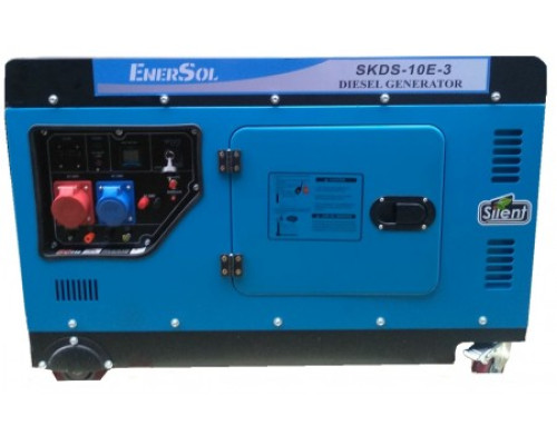 Дизельний генератор EnerSol SKDS-10EBAU