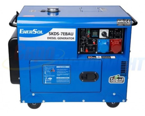 Дизельний генератор EnerSol SKDS-7EBAU