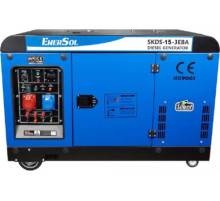 Дизельний генератор EnerSol SKDS-15E-3EBA