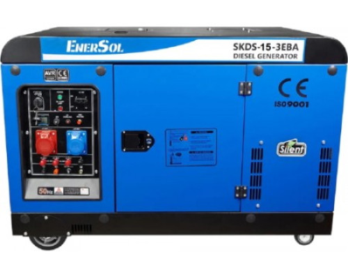 Дизельний генератор EnerSol SKDS-15E-3EBA