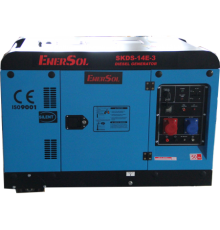 Дизельний генератор EnerSol SKDS-14E-3В