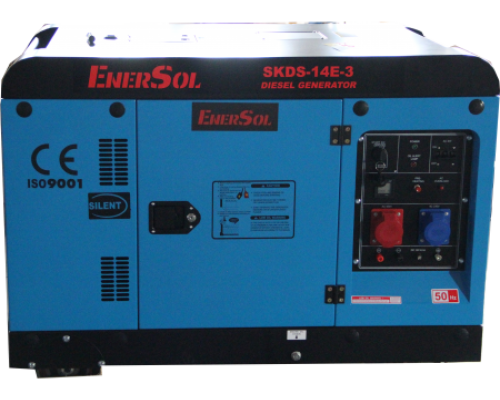 Дизельний генератор EnerSol SKDS-14E-3В