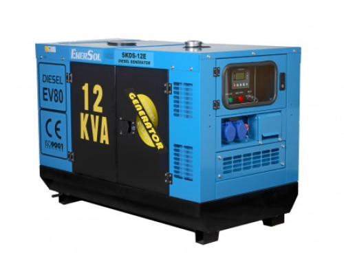 Дизельний генератор EnerSol SKDS-12EВ