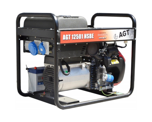 Генератор бензиновий AGT 12501 HSBE R16