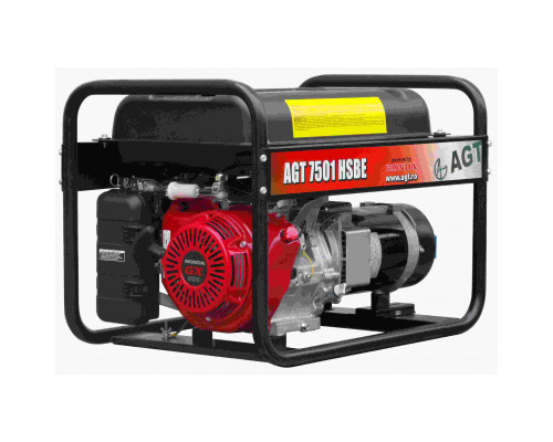 Генератор бензиновий AGT 7501 HSBE R26