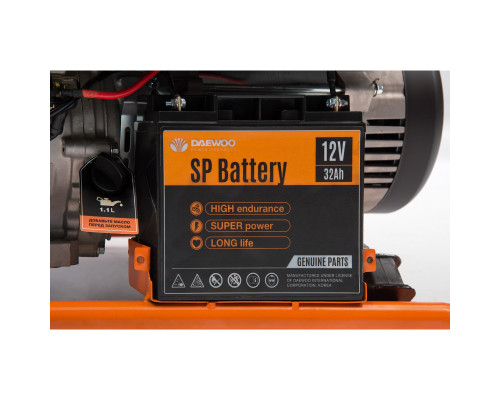 Генератор бензиновий Daewoo GDA 6500E