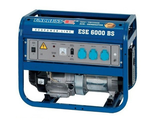 Генератор бензиновий Endress ESE 6000 BS ES в кожусі адапт. під АВР