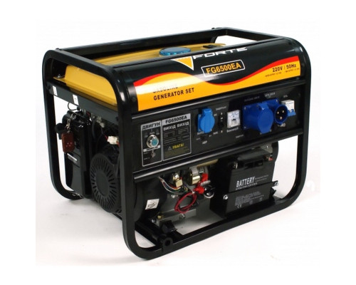 Генератор бензиновий Forte FG6500EА