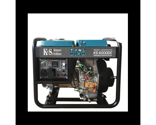 Генератор дизельний Konner&Sohnen 6000DE