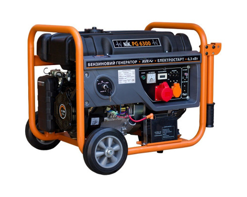 Генератор бензиновий NiK PG 6300