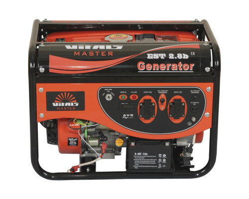 Генератор бензиновий Vitals Master EST 2.8b