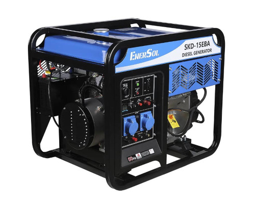 Генератор дизельний EnerSol SKD-15EBA