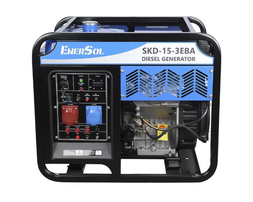 Генератор дизельний EnerSol SKD-15-3EBA