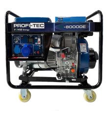 Генератор дизельний PROFI-TEC PE-8000DE