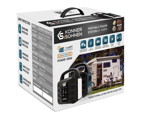 Електростанція портативна Konner&Sohnen KS 100PS