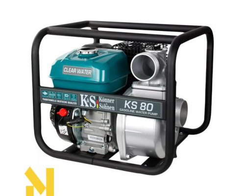 Мотопомпа для чистої води Konner&Sohnen KS 80