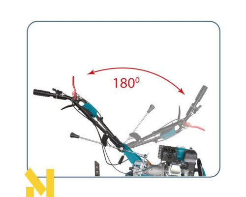 Мотокультиватор Könner&Söhnen KS 9HP-1350G-3 (500)