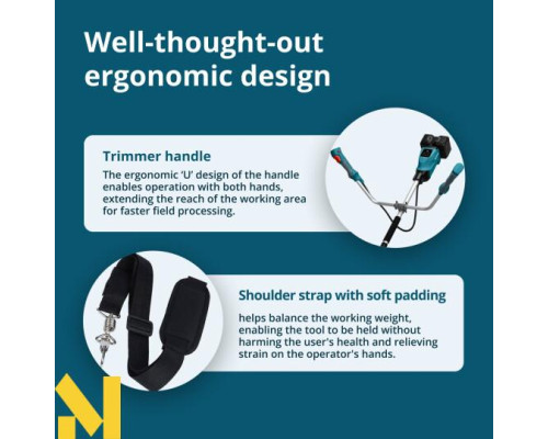 Тример акумуляторний Konner&Sohnen KS BCT-40V SET