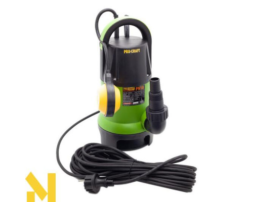 Насос дренажно-фекальний Procraft PN18