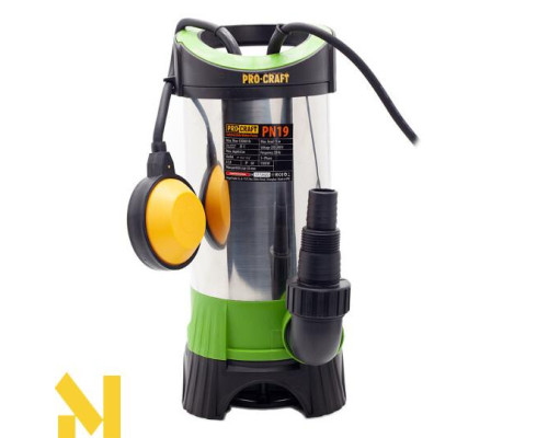 Насос дренажно-фекальний Procraft PN19