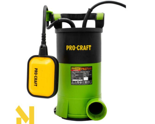 Насос занурювальний дренажно-фекальний Procraft PN27