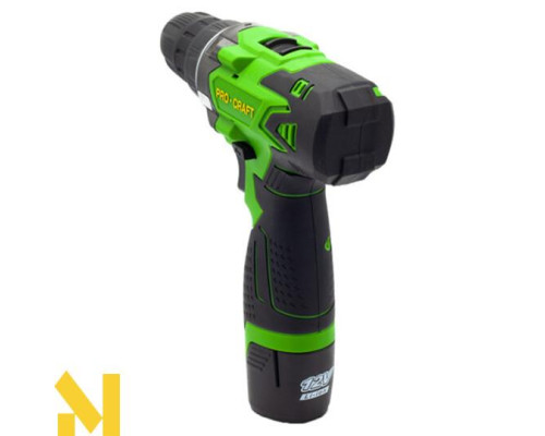 Шуруповерт акумуляторний Procraft Industrial PA12Li