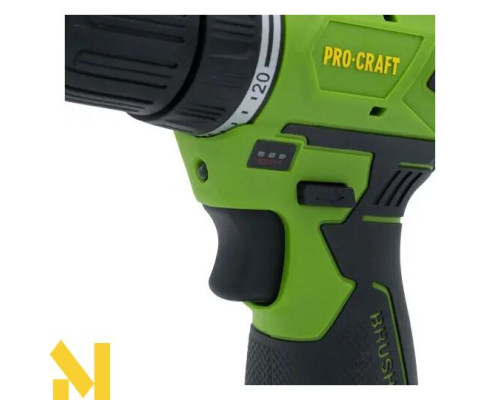 Шуруповерт акумуляторний Procraft PA12BL