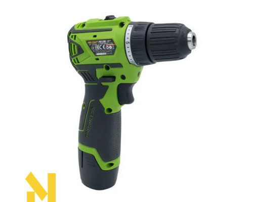 Шуруповерт акумуляторний Procraft PA12BL