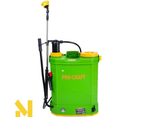 Обприскувач акумуляторний ранцевий Procraft AS-16/2