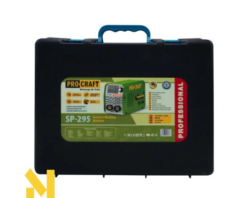 Зварювальний інвертор Procraft SP295 ВМС (кейс)