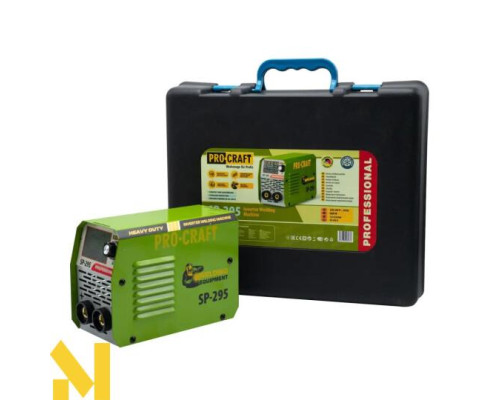 Зварювальний інвертор Procraft SP295 ВМС (кейс)