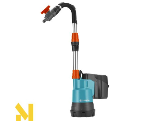 Насос акумуляторний для резервуарів з дощовою водою Gardena 2000/2 Li-18 Set