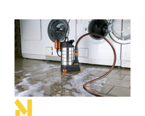 Насос дренажний для чистої води Gardena Premium 21000 Inox