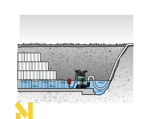 Насос занурювальний Metabo TP 6600