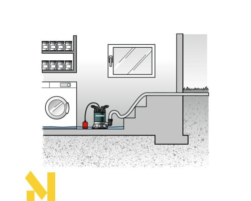 Занурювальний насос Metabo TP 12000 SI