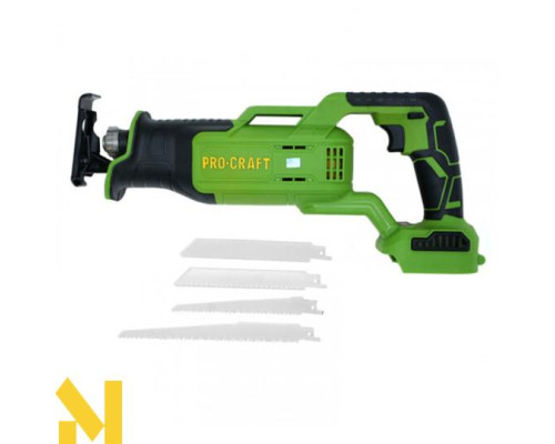 Пила шабельна акумуляторна Procraft PSS25 (без АКБ та ЗП)