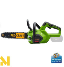 Пила ланцюгова акумуляторна Procraft PKA38 (без АКБ та ЗП)
