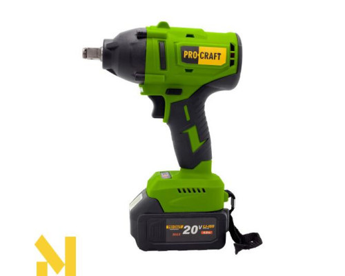 Гайковерт акумуляторний Procraft PWA50 (без АКБ та ЗП)